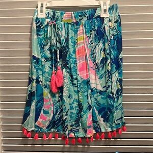 Strapless Lilly Pulitzer top